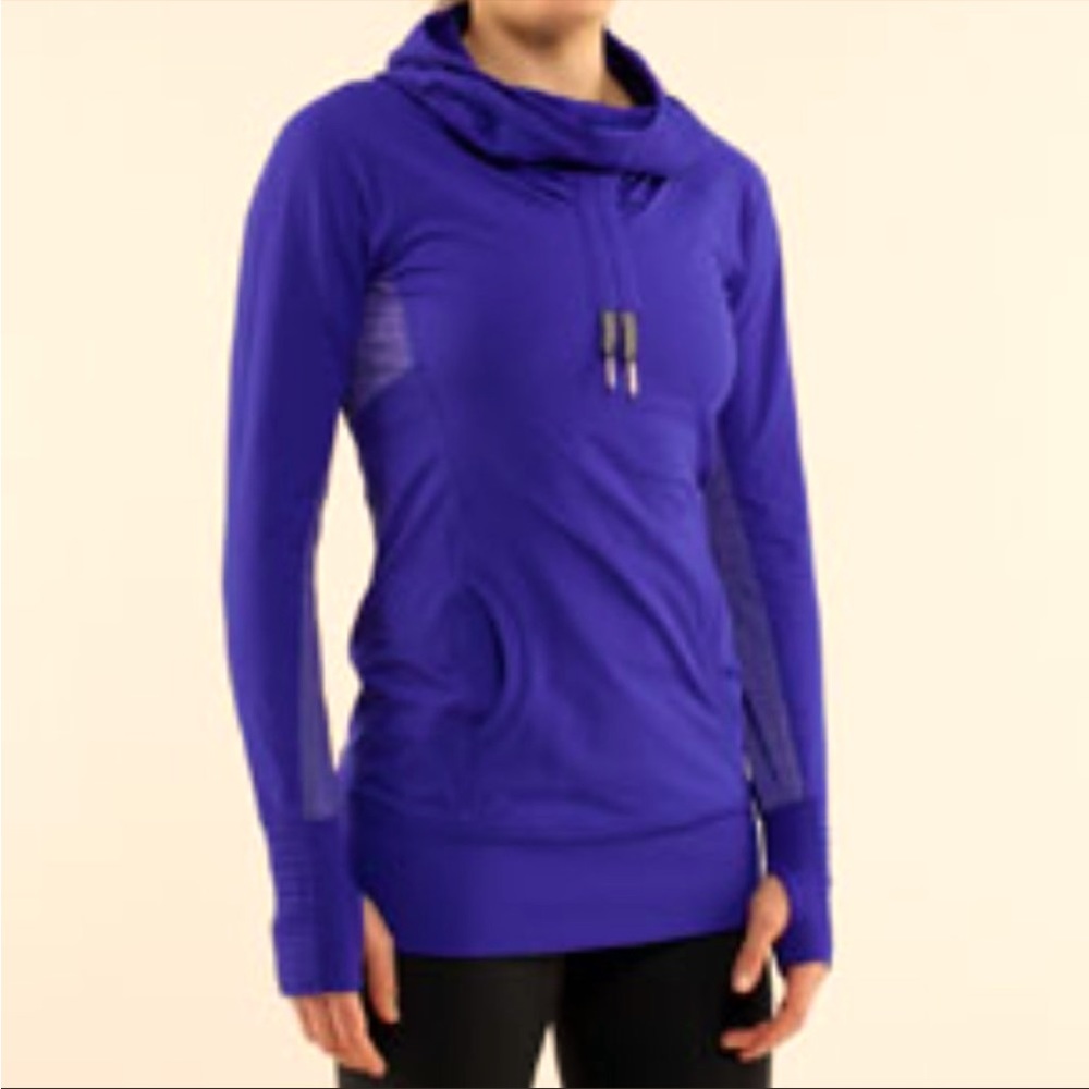 Lululemon, Run Ambition, sweater with hoodie